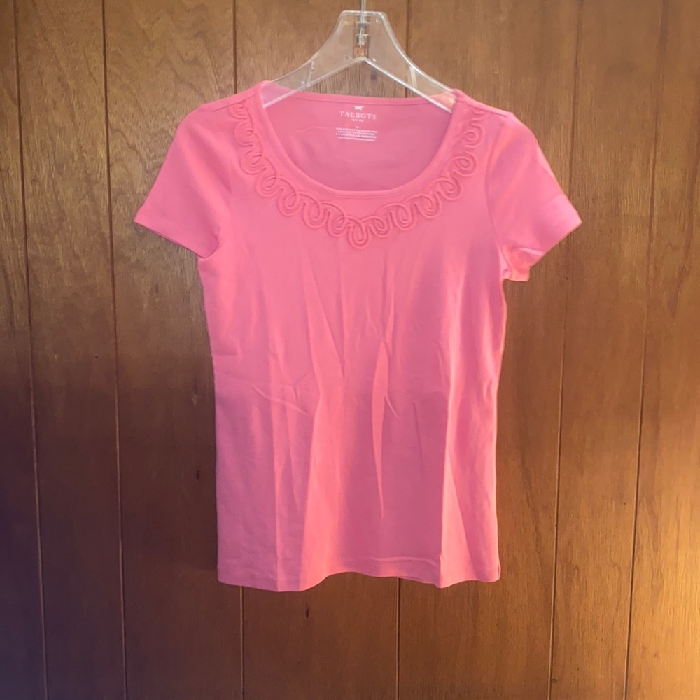 Talbots petite short sleeve shirt